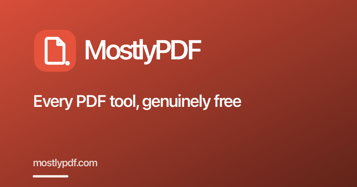 MostlyPDF logo